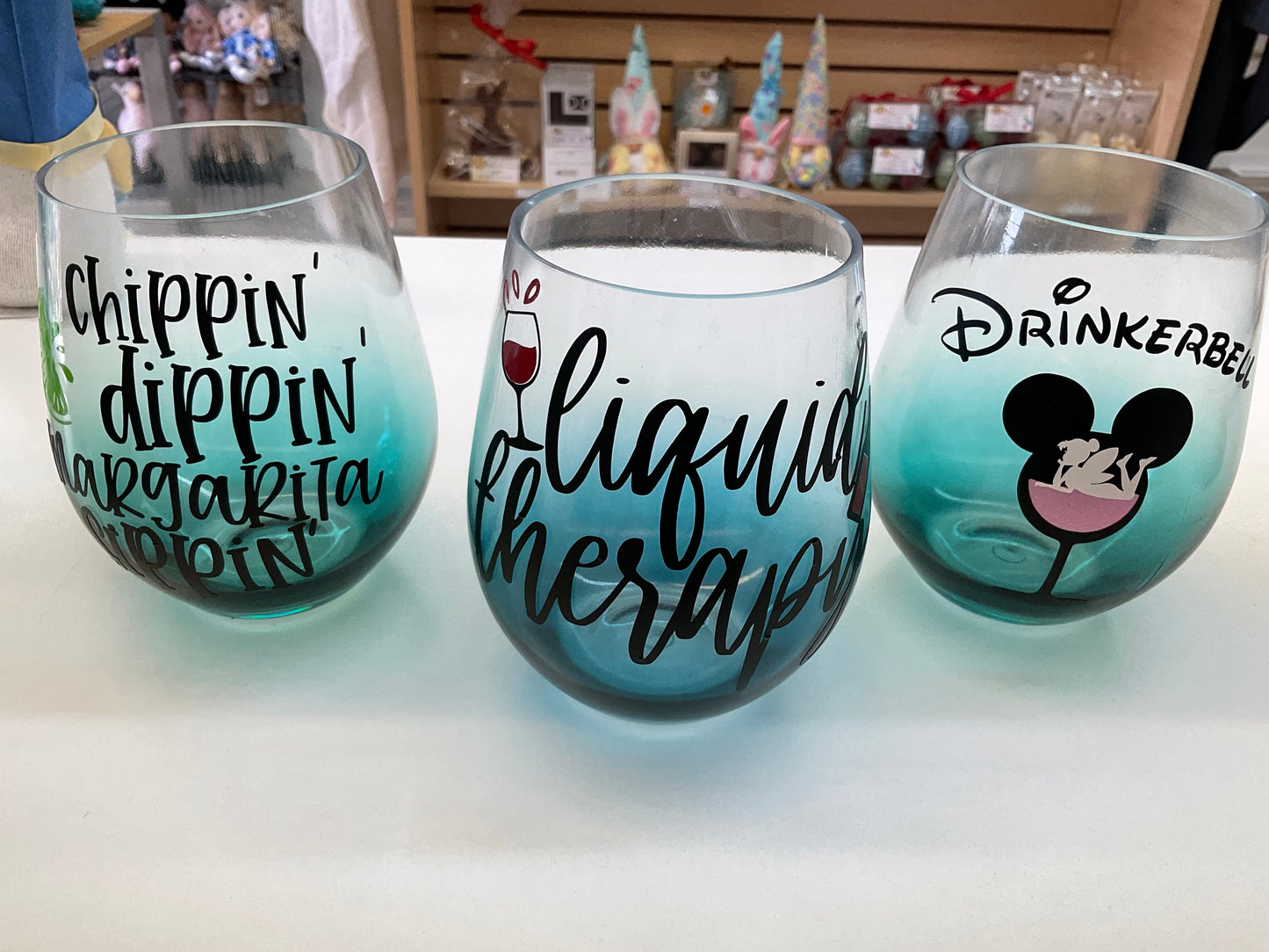 Plastic Wine Glasses