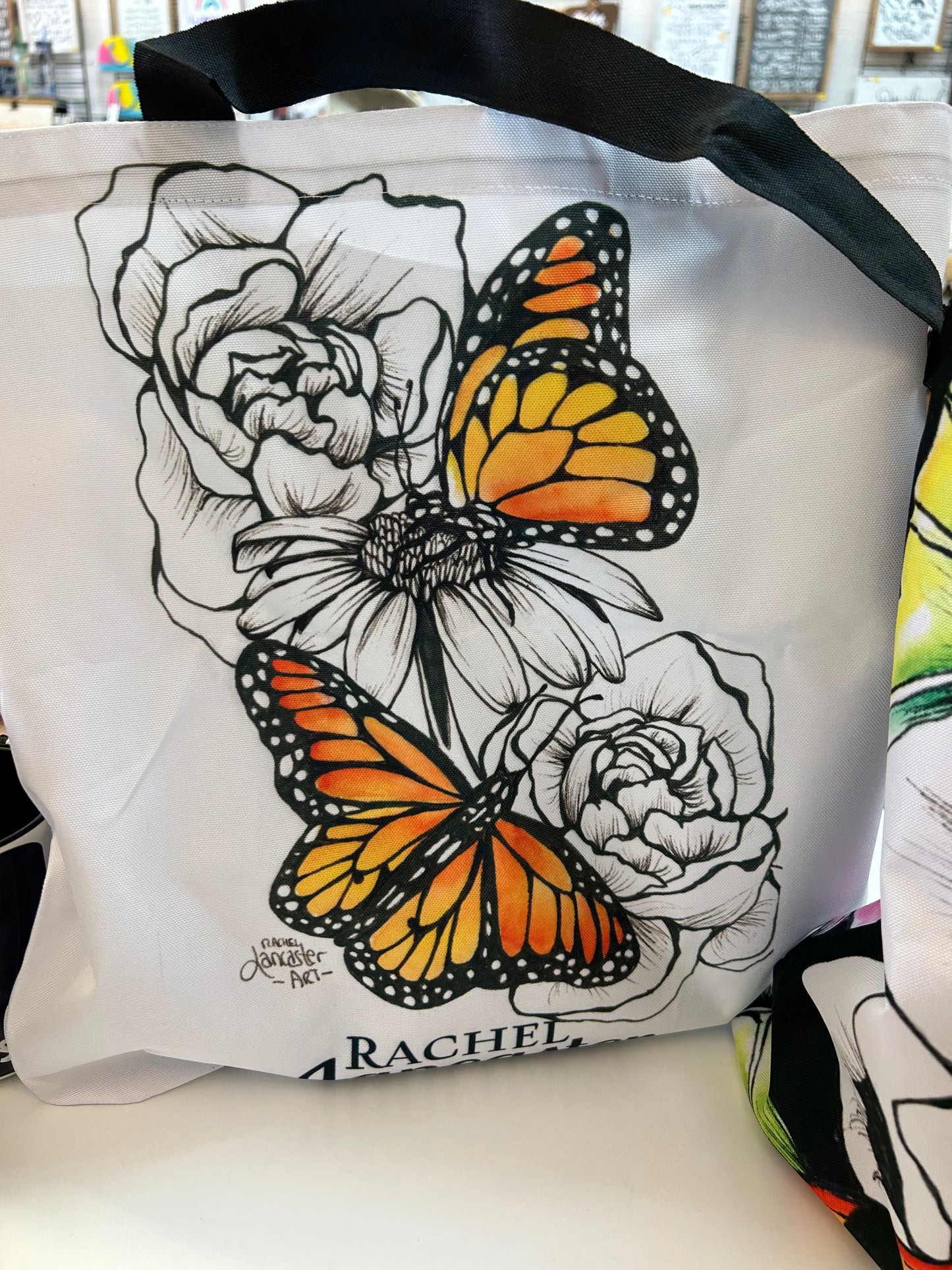 Signature Print Tote