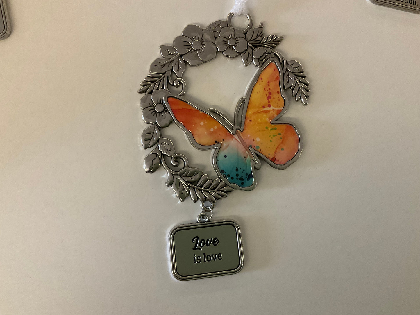 Life Is Beautiful Ornaments