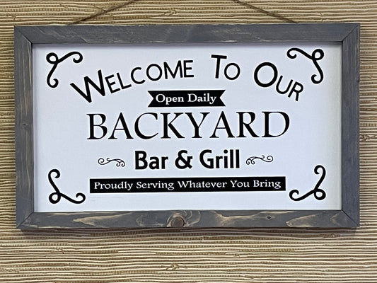 Welcome to our backyard