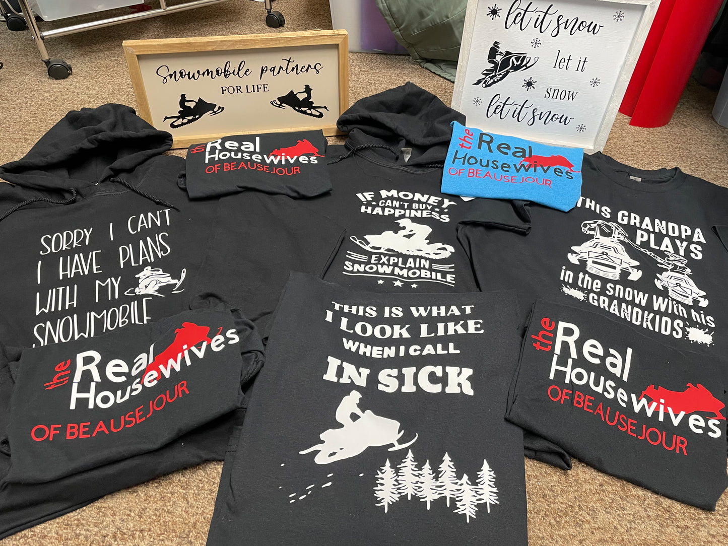 Snowmobile Hoodies & T-Shirts