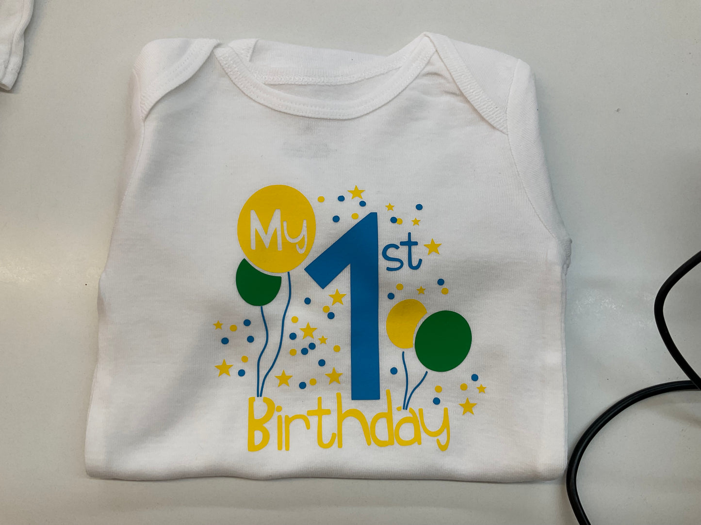 My 1st Birthday Onesie