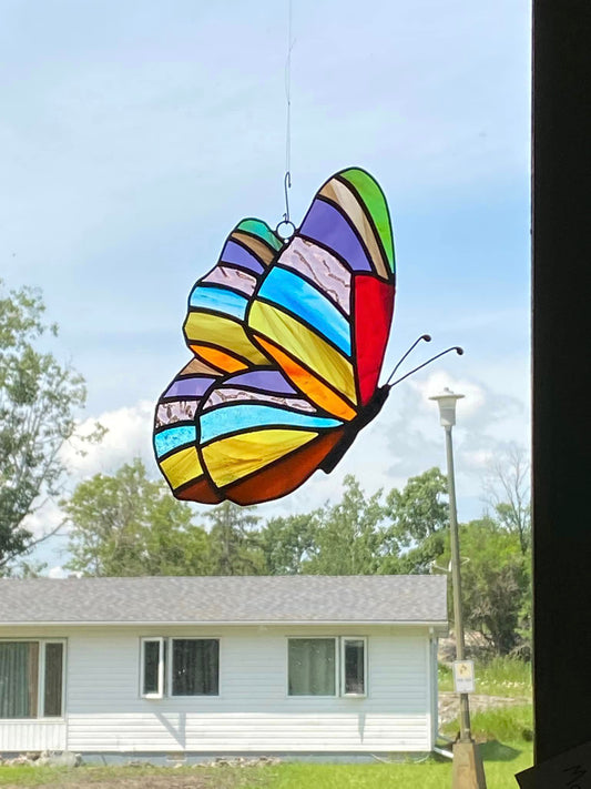 Butterfly - Multicolored Suncatcher
